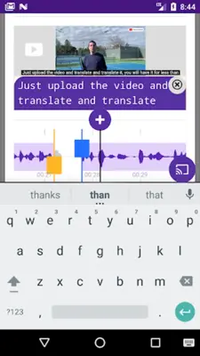 Video Subtitle Generator android App screenshot 10